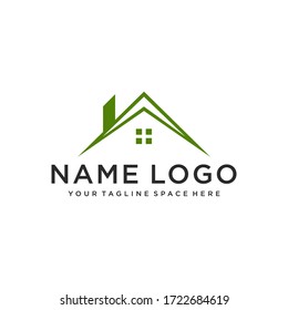 Diseño del logotipo del hogar vector. Agente inmobiliario o logotipo de la empresa.