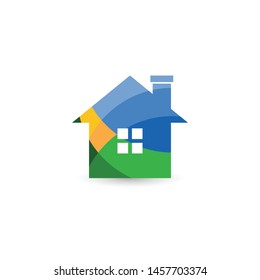 Vector Home logo isolated on White Background