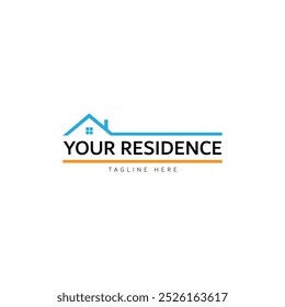 logotipo vetor home, simples, minimalista e elegante