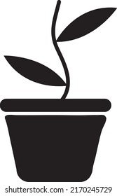 VektorHome Plants Clip-Art auf weißem Hintergrund.EPS
