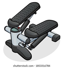 Caricatura de ilustraciones del escalón del hogar del vector
