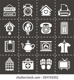 Vector Homey icon set