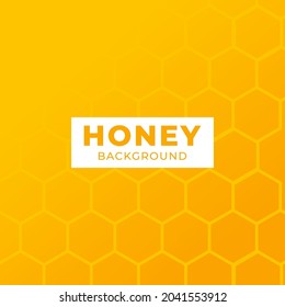Vektor Honey Hintergrund 3D realistisch 
