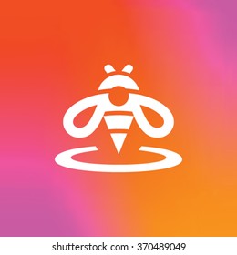 Vector Honey Bee