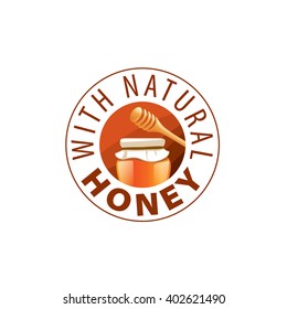 vector honey logo