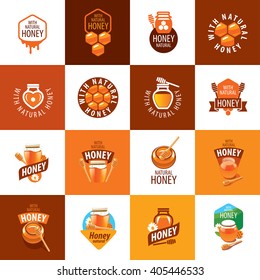 vector honey logo