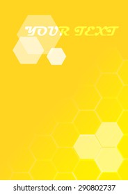Vector : Honeycomb abstract vector background