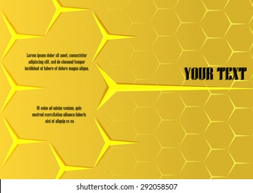 Vector : Honeycomb abstract vector background