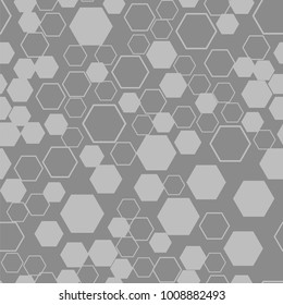 Vector Honeycomb Background. Natural Seamless Textured Comb Pattern