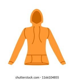 vector hoodie illustration - fashion sweater