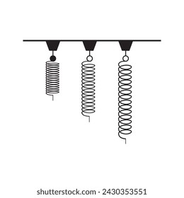vector Hooke's law, the force is proportional to the extension
,is a law credited to sir Robert Hooke. the law states that the extension of a spring is directly proportional to the applied force. 