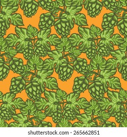 vector hop seamless pattern