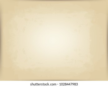 vector horizontal background of old beige postal paper. grunge style