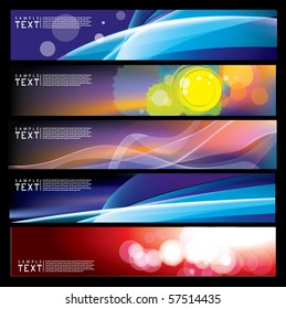 Vector Horizontal Banner