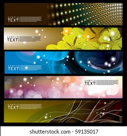 Vector Horizontal Banner