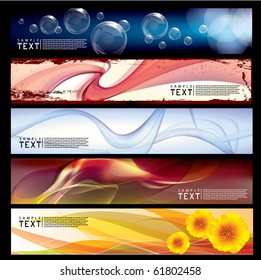Vector Horizontal Banner