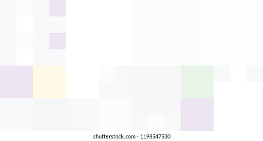 vector horizontal illustration of different sized squares in light shades for minimal subtle backgrounds