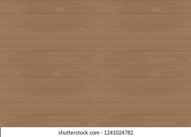 Vector horizontal seamless wood texture. EPS