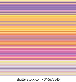 Vector horizontal striped colorful pattern. Seamless pattern can be used for wallpaper, pattern fills, web page background,surface textures.