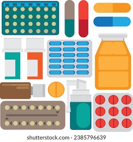 Pastillas de inhalación hormonales vectoriales y regulares de la receta médica