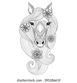 Download Horses Coloring Book Hd Stock Images Shutterstock