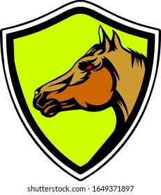 Vector Horse e-Games Design Company Logo