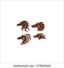 cabeza de caballo vectorial que es muy increíble y de calidad