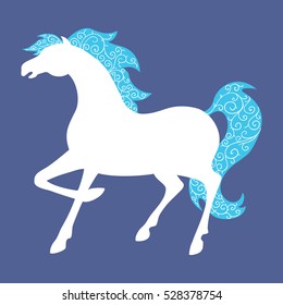 vector horse illustration