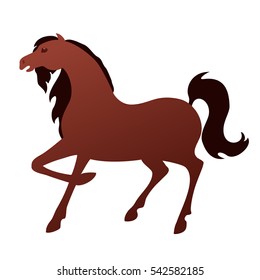 vector horse illustration