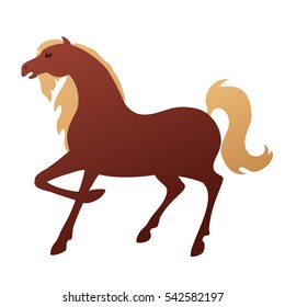 vector horse illustration