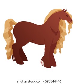 vector horse illustration