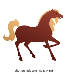 vector horse illustration