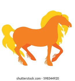vector horse illustration