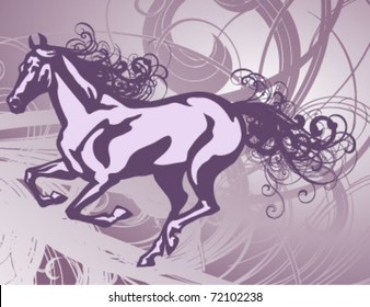 Vector Horse Illustration