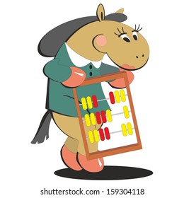 Vector. Horse keeps score 008
