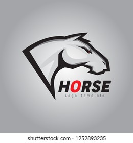 vector horse logo