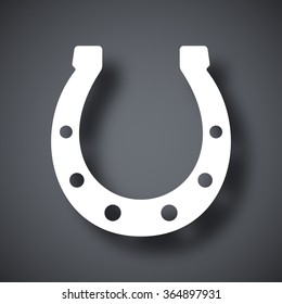 Vector horseshoe icon