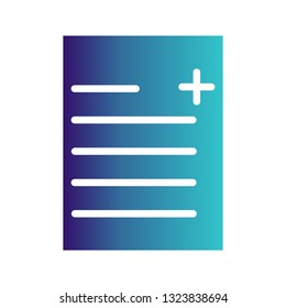  Vector Hospital Document Icon