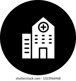  Vector Hospital Icon
