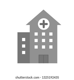  Vector Hospital Icon
