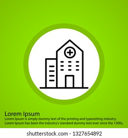  Vector Hospital Icon