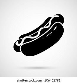 Vector Hot Dog illustration
