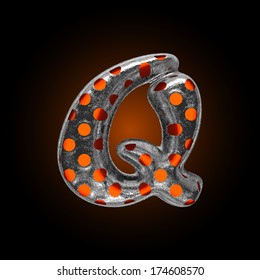 vector hot metal figure