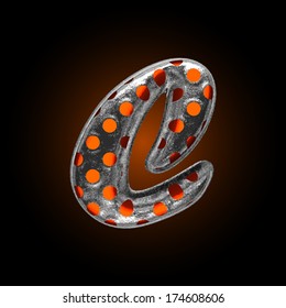 vector hot metal figure