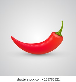 Vector hot peppers