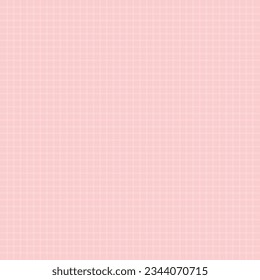 Vector hot pink aesthetic grid pattern background