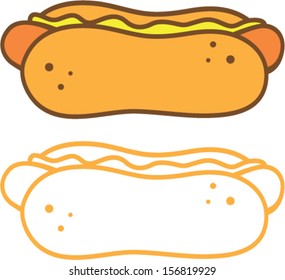 Vector HotDog