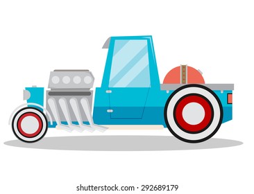 Vector Hotrod flat