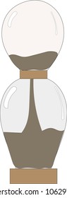 Vector Hourglass Illustration
