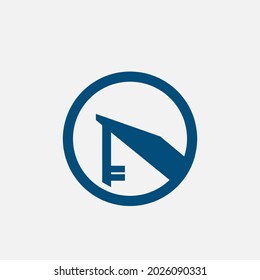 Vector House Circle Logo Design